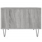 vidaXL Couchtisch Grau Sonoma 60x50x36,5 cm Holzwerkstoff vidaXL Couchtisch Grau Sonoma 60x50x36,5 cm Holzwerkstoff