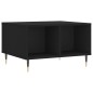vidaXL Couchtisch Schwarz 60x50x36,5 cm Holzwerkstoff vidaXL Couchtisch Schwarz 60x50x36,5 cm Holzwerkstoff