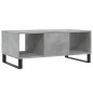 vidaXL Couchtisch Betongrau 90x50x36,5 cm Holzwerkstoff vidaXL Couchtisch Betongrau 90x50x36,5 cm Holzwerkstoff