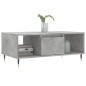 vidaXL Couchtisch Betongrau 90x50x36,5 cm Holzwerkstoff vidaXL Couchtisch Betongrau 90x50x36,5 cm Holzwerkstoff