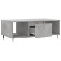 vidaXL Couchtisch Betongrau 90x50x36,5 cm Holzwerkstoff vidaXL Couchtisch Betongrau 90x50x36,5 cm Holzwerkstoff