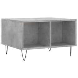 vidaXL Couchtisch Betongrau 60x50x36,5 cm Holzwerkstoff