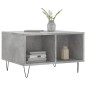 vidaXL Couchtisch Betongrau 60x50x36,5 cm Holzwerkstoff vidaXL Couchtisch Betongrau 60x50x36,5 cm Holzwerkstoff