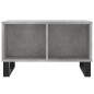 vidaXL Couchtisch Betongrau 60x50x36,5 cm Holzwerkstoff vidaXL Couchtisch Betongrau 60x50x36,5 cm Holzwerkstoff