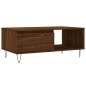 vidaXL Couchtisch Braun Eichen-Optik 90x50x36,5 cm Holzwerkstoff vidaXL Couchtisch Braun Eichen-Optik 90x50x36,5 cm Holzwerkstoff