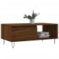 vidaXL Couchtisch Braun Eichen-Optik 90x50x36,5 cm Holzwerkstoff vidaXL Couchtisch Braun Eichen-Optik 90x50x36,5 cm Holzwerkstoff