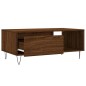 vidaXL Couchtisch Braun Eichen-Optik 90x50x36,5 cm Holzwerkstoff vidaXL Couchtisch Braun Eichen-Optik 90x50x36,5 cm Holzwerkstoff