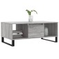 vidaXL Couchtisch Grau Sonoma 90x50x36,5 cm Holzwerkstoff vidaXL Couchtisch Grau Sonoma 90x50x36,5 cm Holzwerkstoff