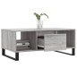 vidaXL Couchtisch Grau Sonoma 90x50x36,5 cm Holzwerkstoff vidaXL Couchtisch Grau Sonoma 90x50x36,5 cm Holzwerkstoff