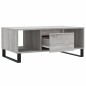 vidaXL Couchtisch Grau Sonoma 90x50x36,5 cm Holzwerkstoff vidaXL Couchtisch Grau Sonoma 90x50x36,5 cm Holzwerkstoff
