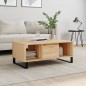 vidaXL Couchtisch Sonoma-Eiche 90x50x36,5 cm Holzwerkstoff vidaXL Couchtisch Sonoma-Eiche 90x50x36,5 cm Holzwerkstoff