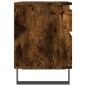 vidaXL Nachttisch Räuchereiche 40x35x50 cm Holzwerkstoff