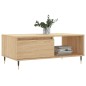 vidaXL Couchtisch Sonoma-Eiche 90x50x36,5 cm Holzwerkstoff vidaXL Couchtisch Sonoma-Eiche 90x50x36,5 cm Holzwerkstoff