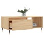 vidaXL Couchtisch Sonoma-Eiche 90x50x36,5 cm Holzwerkstoff vidaXL Couchtisch Sonoma-Eiche 90x50x36,5 cm Holzwerkstoff