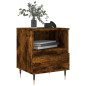vidaXL Nachttisch Räuchereiche 40x35x50 cm Holzwerkstoff vidaXL Nachttisch Räuchereiche 40x35x50 cm Holzwerkstoff