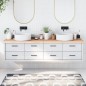 Waschtischplatte 200x50x6 cm Massivholz Unbehandelt Waschtischplatte 200x50x6 cm Massivholz Unbehandelt