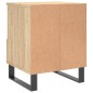 vidaXL Nachttisch Sonoma-Eiche 40x35x50 cm Holzwerkstoff vidaXL Nachttisch Sonoma-Eiche 40x35x50 cm Holzwerkstoff