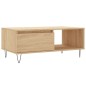 vidaXL Couchtisch Sonoma-Eiche 90x50x36,5 cm Holzwerkstoff vidaXL Couchtisch Sonoma-Eiche 90x50x36,5 cm Holzwerkstoff