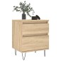 vidaXL Nachttische 2 Stk. Sonoma-Eiche 40x35x50 cm Holzwerkstoff vidaXL Nachttische 2 Stk. Sonoma-Eiche 40x35x50 cm Holzwerkstoff