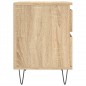 vidaXL Nachttische 2 Stk. Sonoma-Eiche 40x35x50 cm Holzwerkstoff vidaXL Nachttische 2 Stk. Sonoma-Eiche 40x35x50 cm Holzwerkstoff