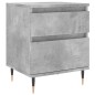 vidaXL Nachttische 2 Stk. Betongrau 40x35x50 cm Holzwerkstoff vidaXL Nachttische 2 Stk. Betongrau 40x35x50 cm Holzwerkstoff