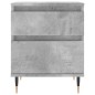 vidaXL Nachttische 2 Stk. Betongrau 40x35x50 cm Holzwerkstoff vidaXL Nachttische 2 Stk. Betongrau 40x35x50 cm Holzwerkstoff