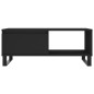 vidaXL Couchtisch Schwarz 90x50x36,5 cm Holzwerkstoff vidaXL Couchtisch Schwarz 90x50x36,5 cm Holzwerkstoff