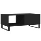 vidaXL Couchtisch Schwarz 90x50x36,5 cm Holzwerkstoff vidaXL Couchtisch Schwarz 90x50x36,5 cm Holzwerkstoff