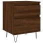 vidaXL Nachttisch Braun Eichen-Optik 40x35x50 cm Holzwerkstoff vidaXL Nachttisch Braun Eichen-Optik 40x35x50 cm Holzwerkstoff