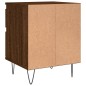 vidaXL Nachttisch Braun Eichen-Optik 40x35x50 cm Holzwerkstoff vidaXL Nachttisch Braun Eichen-Optik 40x35x50 cm Holzwerkstoff