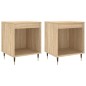vidaXL Nachttische 2 Stk. Sonoma-Eiche 40x35x50 cm Holzwerkstoff vidaXL Nachttische 2 Stk. Sonoma-Eiche 40x35x50 cm Holzwerkstoff
