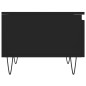 vidaXL Couchtisch Schwarz 50x46x35 cm Holzwerkstoff vidaXL Couchtisch Schwarz 50x46x35 cm Holzwerkstoff