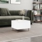 vidaXL Couchtisch Weiß 50x46x35 cm Holzwerkstoff vidaXL Couchtisch Weiß 50x46x35 cm Holzwerkstoff