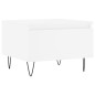 vidaXL Couchtisch Weiß 50x46x35 cm Holzwerkstoff vidaXL Couchtisch Weiß 50x46x35 cm Holzwerkstoff