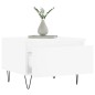 vidaXL Couchtisch Weiß 50x46x35 cm Holzwerkstoff vidaXL Couchtisch Weiß 50x46x35 cm Holzwerkstoff