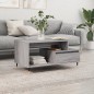 vidaXL Couchtisch Grau Sonoma 90x49x45 cm Holzwerkstoff vidaXL Couchtisch Grau Sonoma 90x49x45 cm Holzwerkstoff