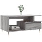 vidaXL Couchtisch Grau Sonoma 90x49x45 cm Holzwerkstoff vidaXL Couchtisch Grau Sonoma 90x49x45 cm Holzwerkstoff