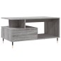vidaXL Couchtisch Grau Sonoma 90x49x45 cm Holzwerkstoff vidaXL Couchtisch Grau Sonoma 90x49x45 cm Holzwerkstoff
