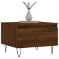 vidaXL Couchtisch Braun Eichen-Optik 50x46x35 cm Holzwerkstoff vidaXL Couchtisch Braun Eichen-Optik 50x46x35 cm Holzwerkstoff