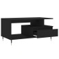 vidaXL Couchtisch Schwarz 90x49x45 cm Holzwerkstoff vidaXL Couchtisch Schwarz 90x49x45 cm Holzwerkstoff