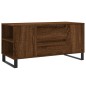 vidaXL Couchtisch Braun Eichen-Optik 102x44,5x50 cm Holzwerkstoff vidaXL Couchtisch Braun Eichen-Optik 102x44,5x50 cm Holzwerkstoff