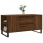 vidaXL Couchtisch Braun Eichen-Optik 102x44,5x50 cm Holzwerkstoff vidaXL Couchtisch Braun Eichen-Optik 102x44,5x50 cm Holzwerkstoff