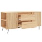 vidaXL Couchtisch Sonoma-Eiche 102x44,5x50 cm Holzwerkstoff vidaXL Couchtisch Sonoma-Eiche 102x44,5x50 cm Holzwerkstoff