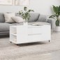 vidaXL Couchtisch Hochglanz-Weiß 102x44,5x50 cm Holzwerkstoff vidaXL Couchtisch Hochglanz-Weiß 102x44,5x50 cm Holzwerkstoff