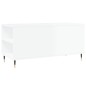 vidaXL Couchtisch Hochglanz-Weiß 102x44,5x50 cm Holzwerkstoff vidaXL Couchtisch Hochglanz-Weiß 102x44,5x50 cm Holzwerkstoff