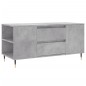 vidaXL Couchtisch Betongrau 102x44,5x50 cm Holzwerkstoff vidaXL Couchtisch Betongrau 102x44,5x50 cm Holzwerkstoff