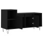 vidaXL TV-Schrank Schwarz 100x35x55 cm Holzwerkstoff vidaXL TV-Schrank Schwarz 100x35x55 cm Holzwerkstoff