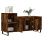 vidaXL TV-Schrank Räuchereiche 100x35x55 cm Holzwerkstoff vidaXL TV-Schrank Räuchereiche 100x35x55 cm Holzwerkstoff