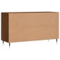 vidaXL Schuhregal Braun Eichen-Optik 102x36x60 cm Holzwerkstoff vidaXL Schuhregal Braun Eichen-Optik 102x36x60 cm Holzwerkstoff