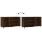 vidaXL Schuhregal Braun Eichen-Optik 102x36x60 cm Holzwerkstoff vidaXL Schuhregal Braun Eichen-Optik 102x36x60 cm Holzwerkstoff